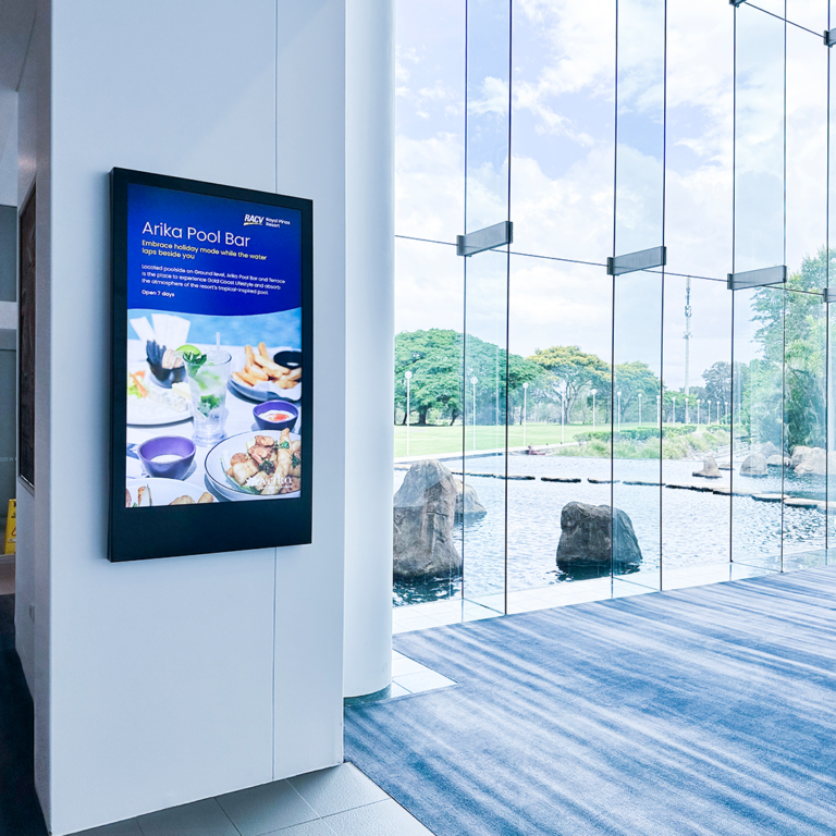 JDS-RACV Royal Pines Resort LCD Wallmounted