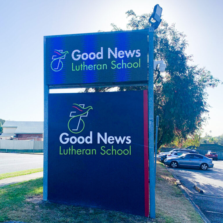 JDS Lutheran School LED Signage