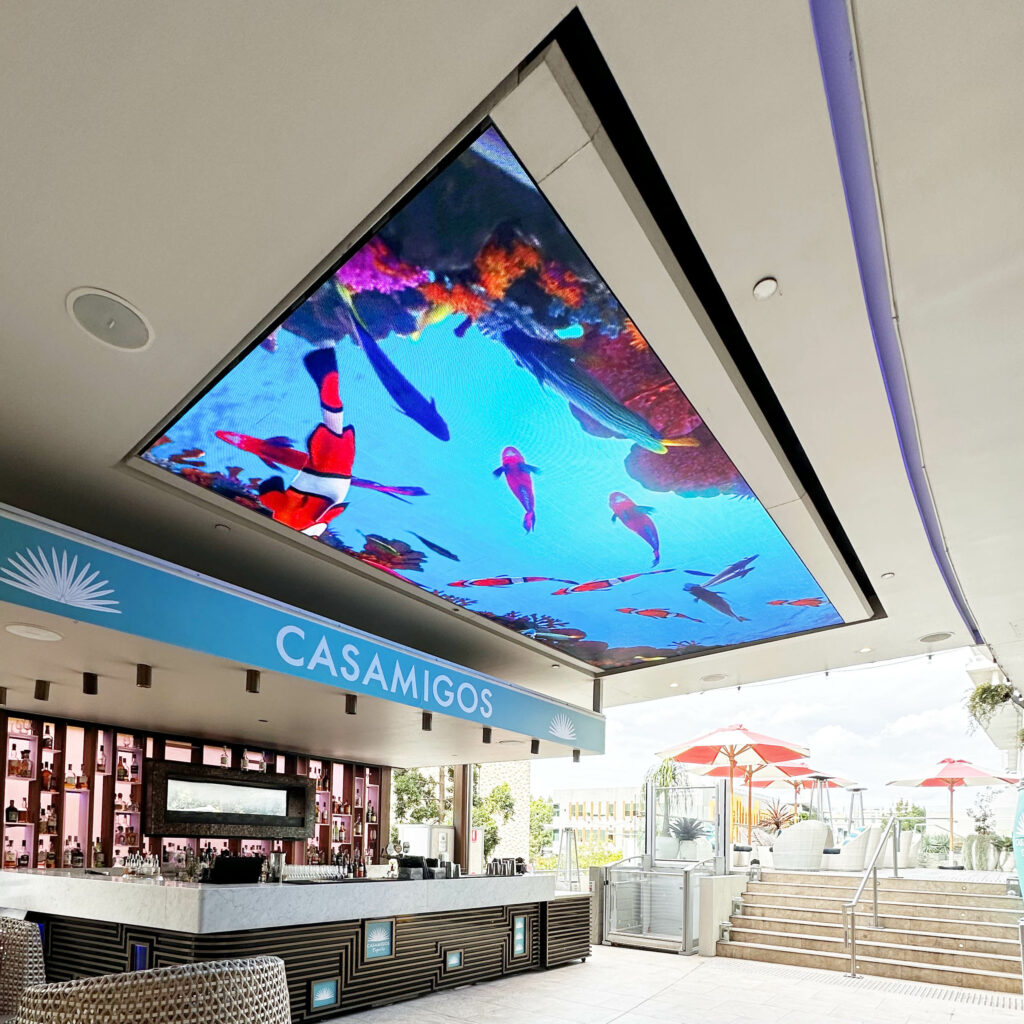 JDS-Rydges-Hotel-Brisbane-Casamigos-LED-screen-Ceiling