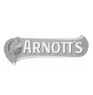 Arnotts logo with a circular emblem on the left and the brand name 'ARNOTS' to the right.