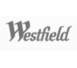 Westfield wordmark logo in black script on white background.