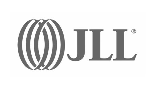 JLL logo: interlocking circular emblem to the left of the 'JLL' wordmark.